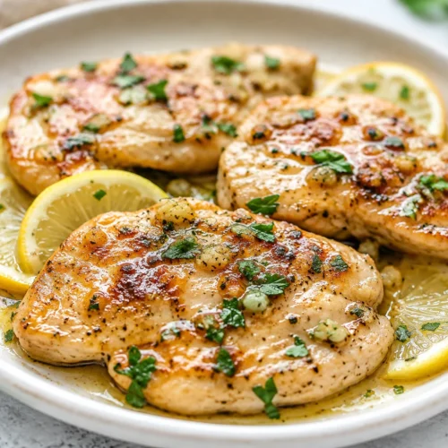 20-Minute Lemon Garlic Chicken