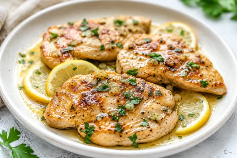 20-Minute Lemon Garlic Chicken