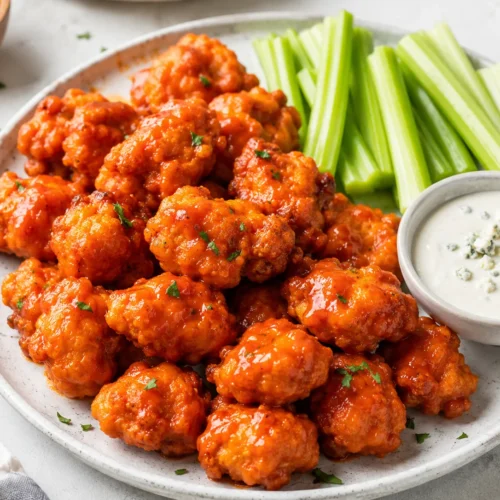 Air Fryer Buffalo Chicken Bites