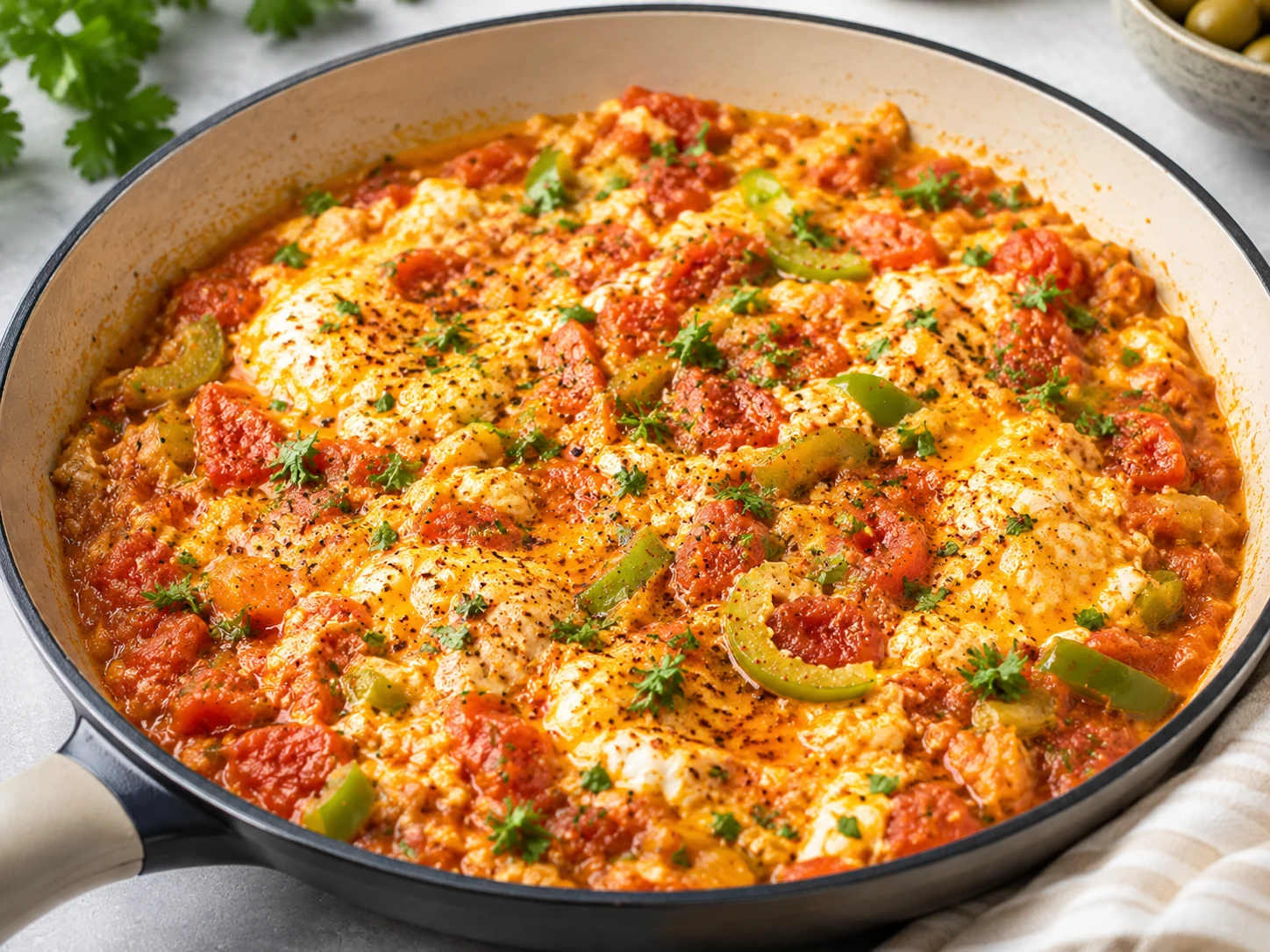 Authentic Turkish Menemen Recipe