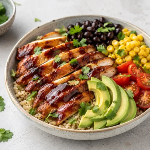 BBQ Chicken Protein Bowl
