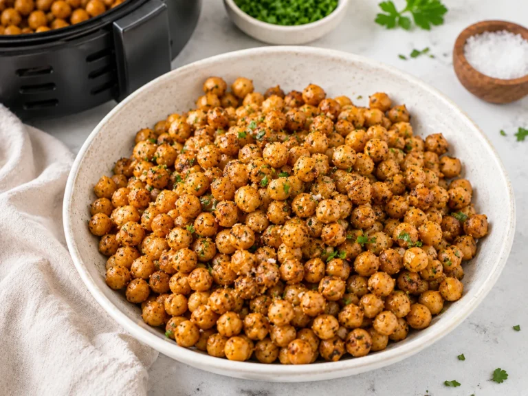 Crispy Air Fryer Chickpeas