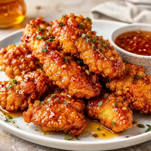 Crispy Hot Honey Chicken