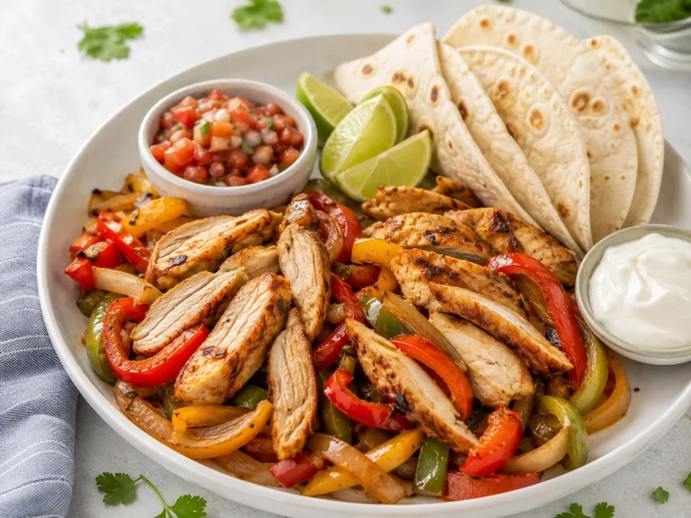 Easy Air Fryer Chicken Fajitas