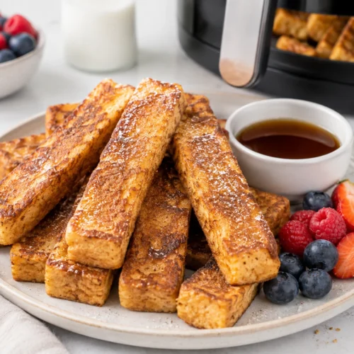 Easy Air Fryer French Toast Sticks
