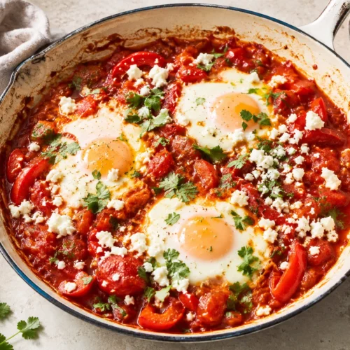 Easy Shakshuka with Feta