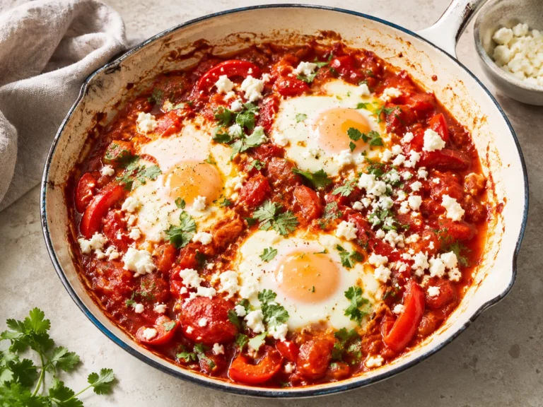 Easy Shakshuka with Feta