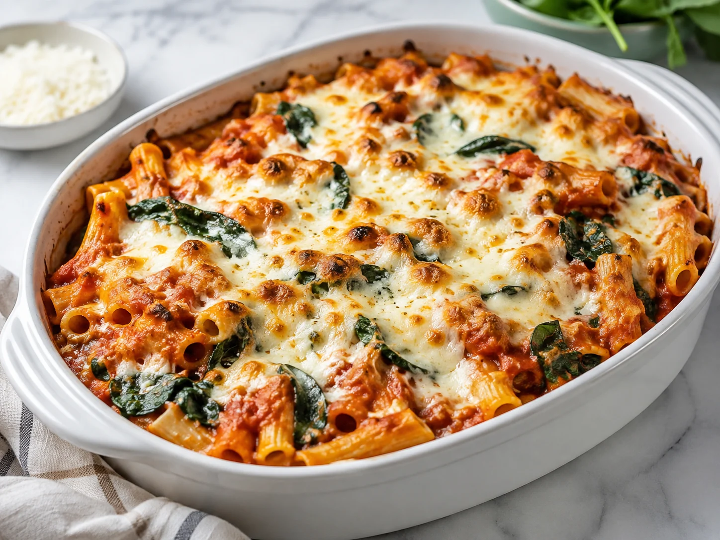 High-Protein Cottage Cheese Baked Ziti