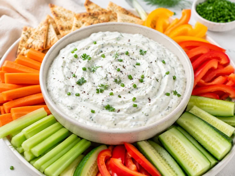 High-Protein Greek Yogurt Ranch Dip