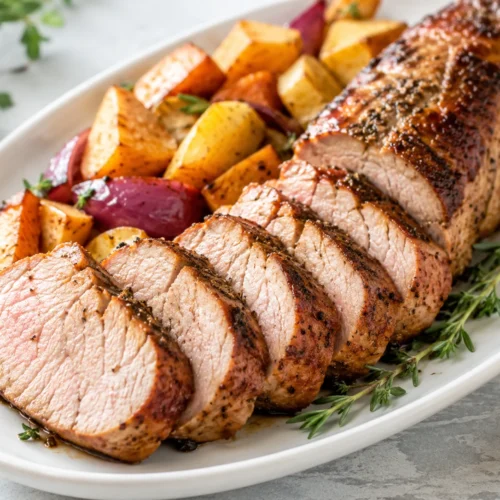Juicy Air Fryer Pork Tenderloin