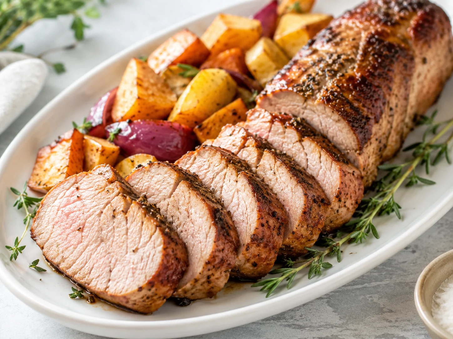Juicy Air Fryer Pork Tenderloin