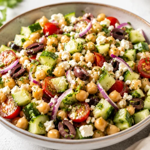 Mediterranean Chickpea Salad