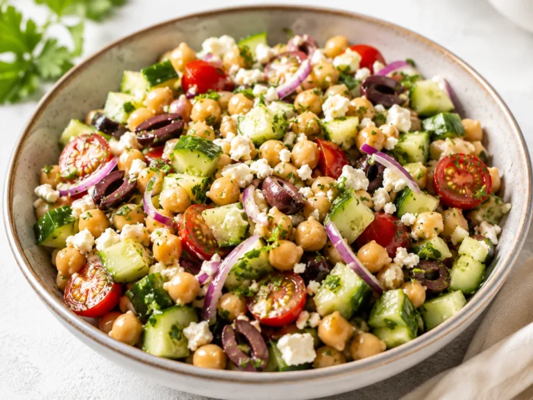 Mediterranean Chickpea Salad