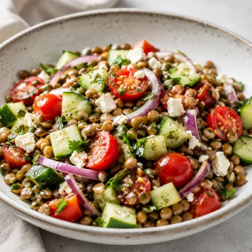 Mediterranean Lentil Salad