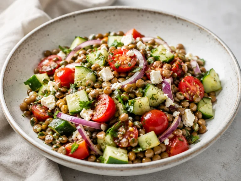 Mediterranean Lentil Salad
