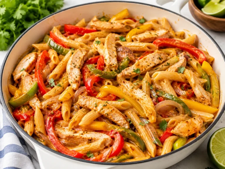 One-Pot Chicken Fajita Pasta